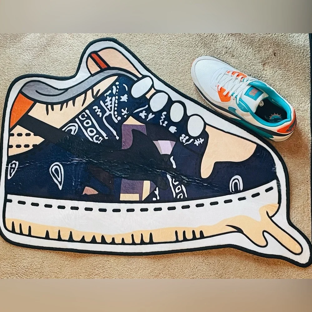 Travis Scott Nike Dunk Graphic Sneaker Rug $50